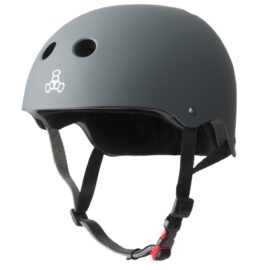 Capacete Triple 8 certificado – Carbon rubber