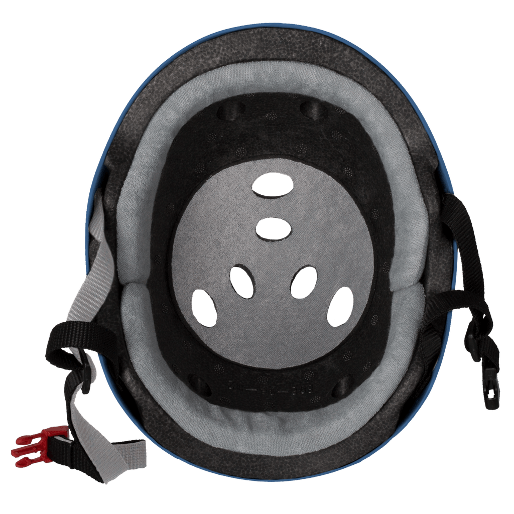 Capacete Triple 8 certificado – Navy rubber