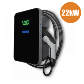 Carregador V2C 22kW (32A) Trifásico c/ mangueira